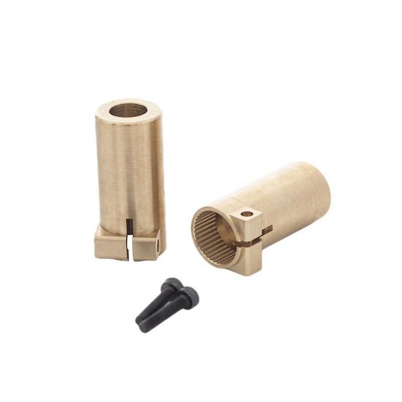 2 Pcs for Scx10 Ii 90046 90047 Brass Counterweight Modification and Upgrade Accessories Rear Cup Co