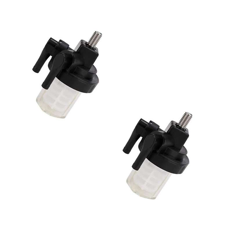 2 Pcs Fuel Filter for Outboard Motor 9.9hp 15hp 20hp 25hp 30hp 40hp 55hp 48hp 50hp 55hp 60hp 70hp 6