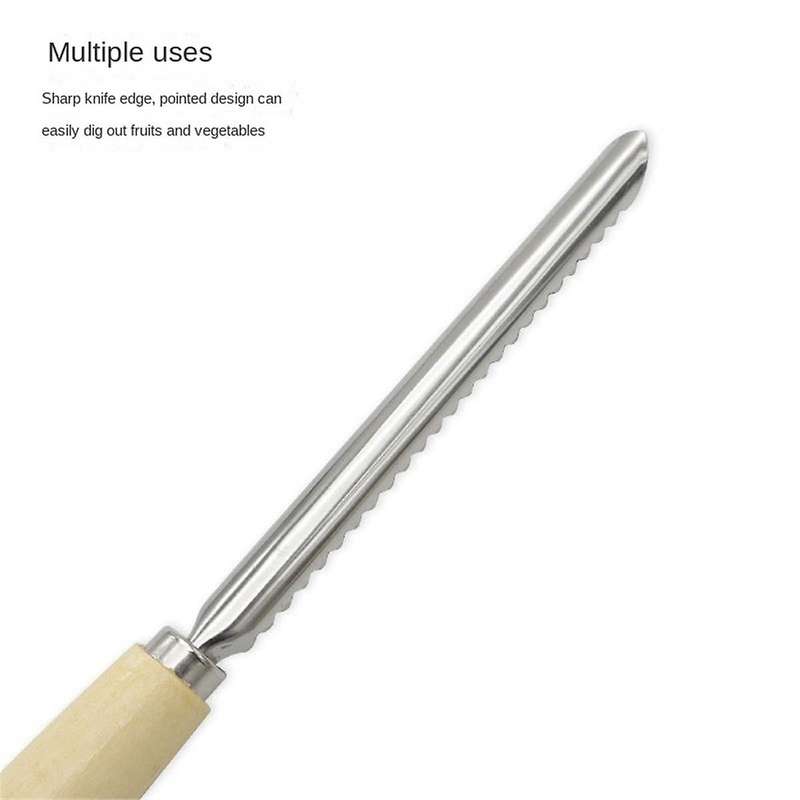 2 Pcs Fruit and Vegetable Corer Fruit Corer Pear Corer,Corers Stainless Steel Core Remover Tool Kitc