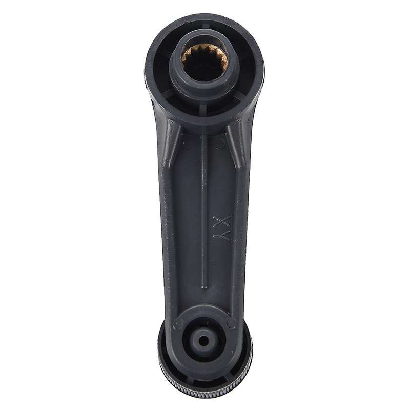 2 Pcs Gray Plastic Universal Car Window Winder Cranks Handle Lever