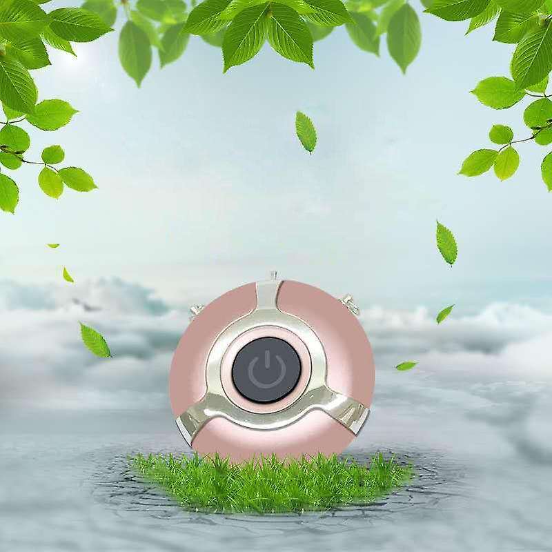 2 Pcs Hanging Neck Purifier, Stylish Personal Wearable Necklace Portable Negative Ion Air Purifier (