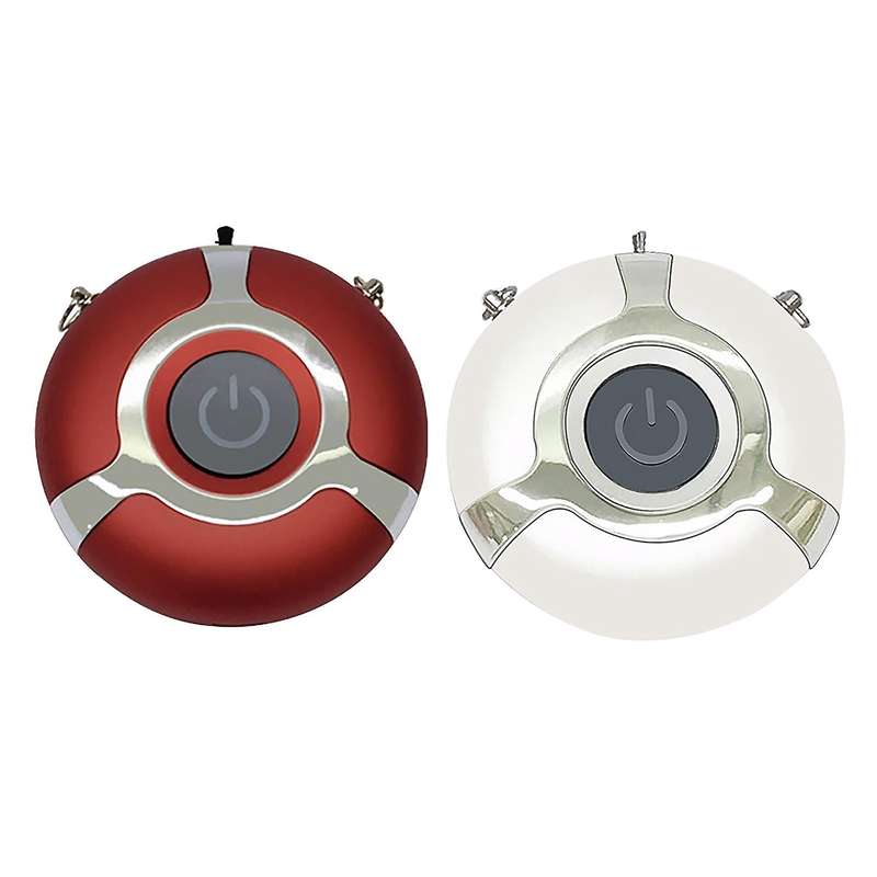 2 Pcs Hanging Neck Purifier, Stylish Personal Wearable Necklace Portable Negative Ion Air Purifier (