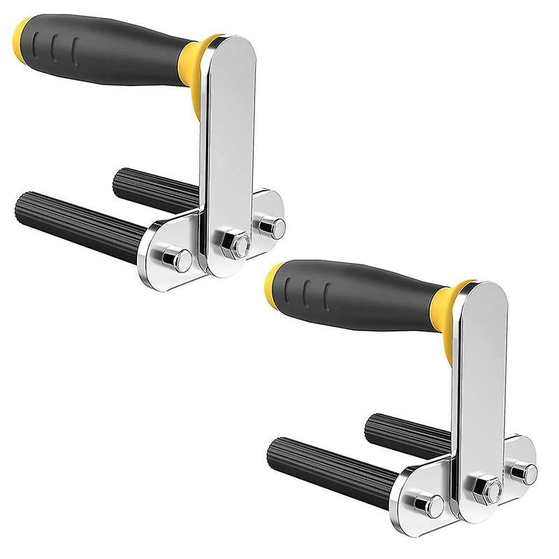 2 Pcs Heavy Duty Panel Support Gripper Aluminum Alloy Plate Carrier Lifting Tool for Wooden Boards,