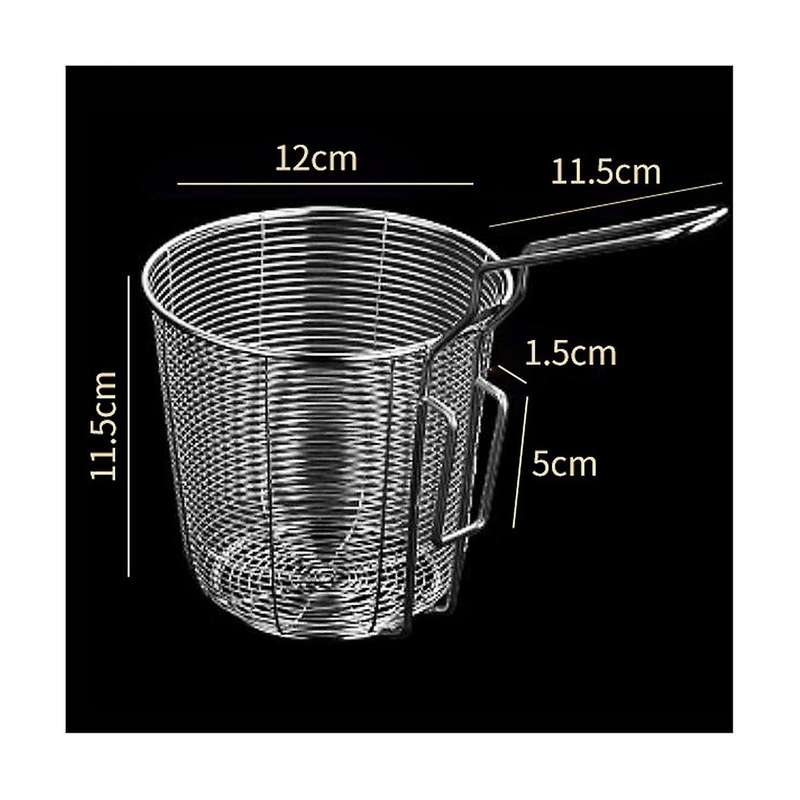 2 Pcs Hot Pot Strainer Stainless Steel Colander Strainer Stainless Steel Silver Household Scoop