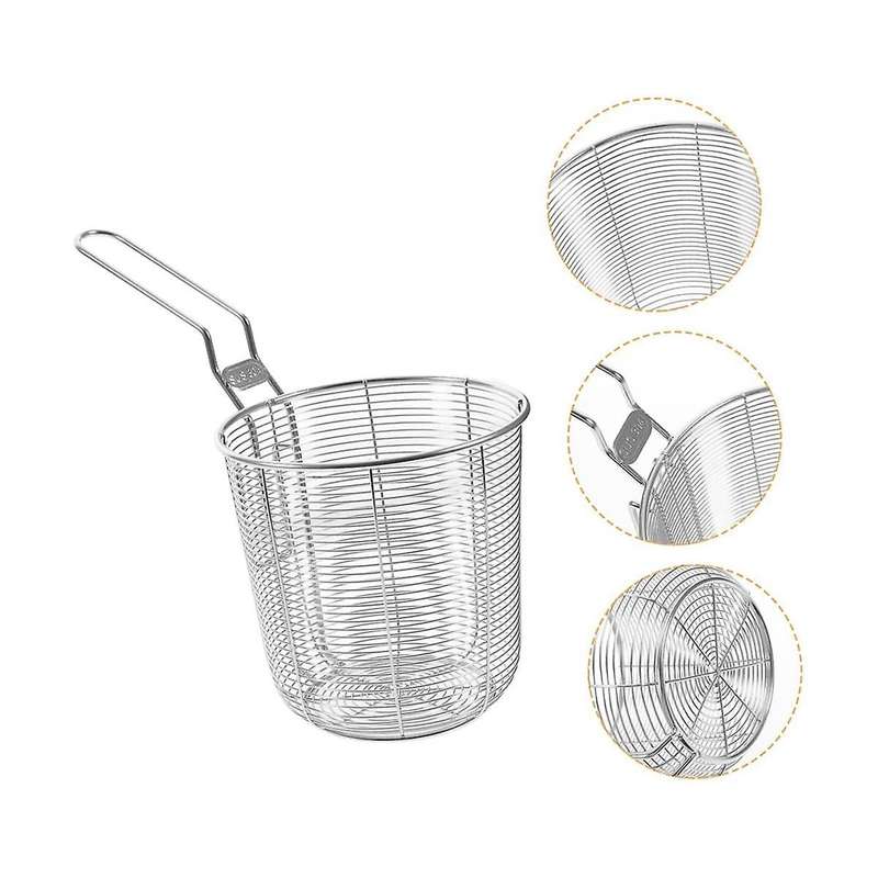 2 Pcs Hot Pot Strainer Stainless Steel Colander Strainer Stainless Steel Silver Household Scoop