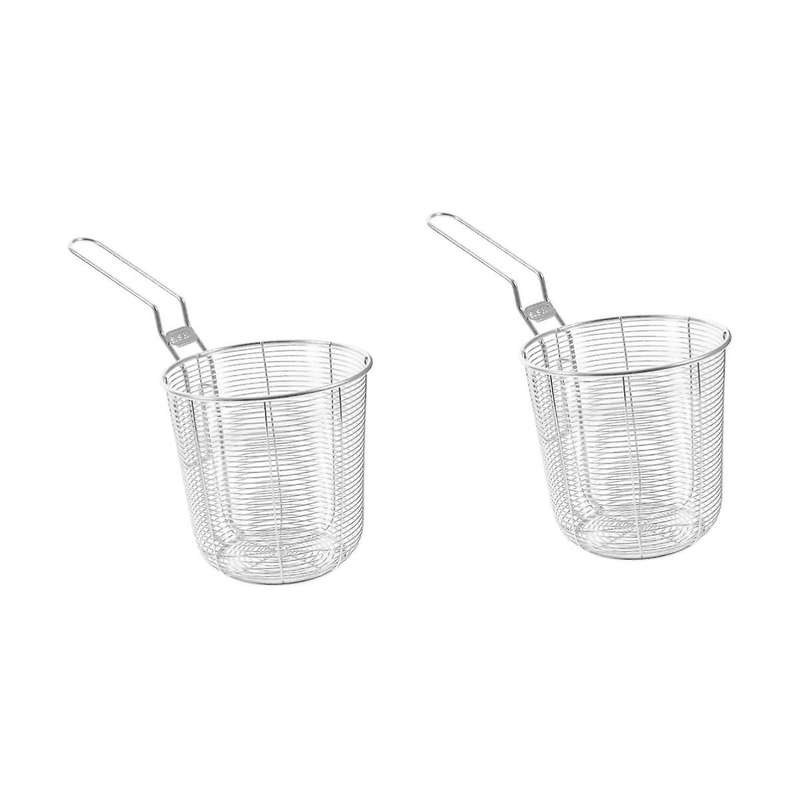 2 Pcs Hot Pot Strainer Stainless Steel Colander Strainer Stainless Steel Silver Household Scoop