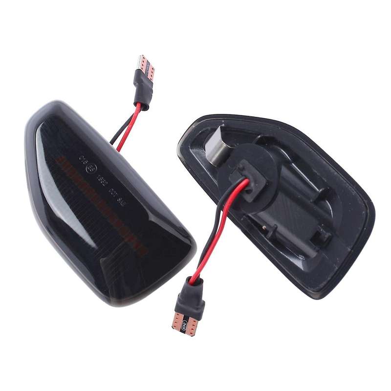 2 PCS LED Dynamic Side Marker Turn Signal Light Smoked LED Indicator Blinker for Duster MK2 II MK2