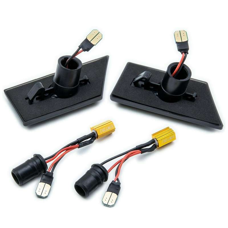 2 Pcs Led Dynamic Side Marker Turn Signal Light Sequential Blinker for Opel C 2002-2008 Opel 2003-20