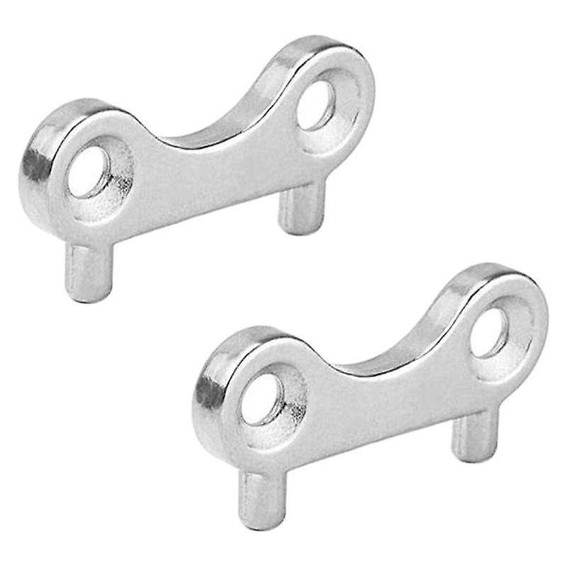 2 Pcs Marine Boat Cap Key Stainless Steel Water Fuel Tank Fill Filler Tool Marine Yacht Boat Access