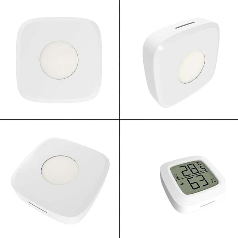 2 Pcs Mini Indoor Digital Hygrometer Thermometer with LCD Display and Thermometer ,Office,Fridge,Ce