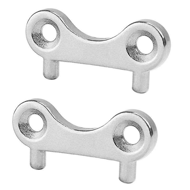 2 PCS Marine Boat Gas Cap Key Stainless Steel Gas Water Fuel Tank Fill Filler Tool Marine Yacht Boat
