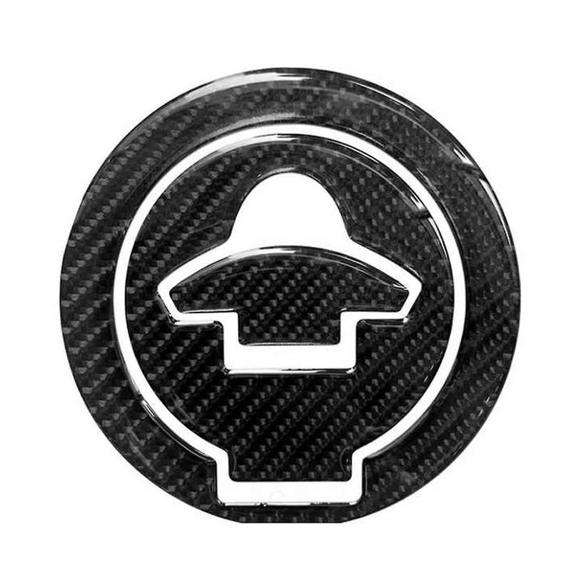2 Pcs Motorcycle Carbon Fiber Fuel Tank Cover Sticker Decal for Yzf-r3 R25 R15 Mt-03 Gas Cap Protec