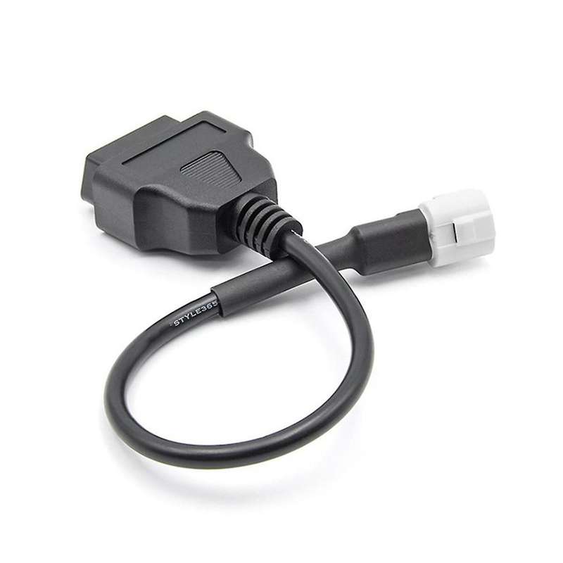 2 Pcs Obd Motorcycle Cable for 3 Pin Plug Cable Diagnostic Cable 3pin to Obd2 16 Pin Adapter