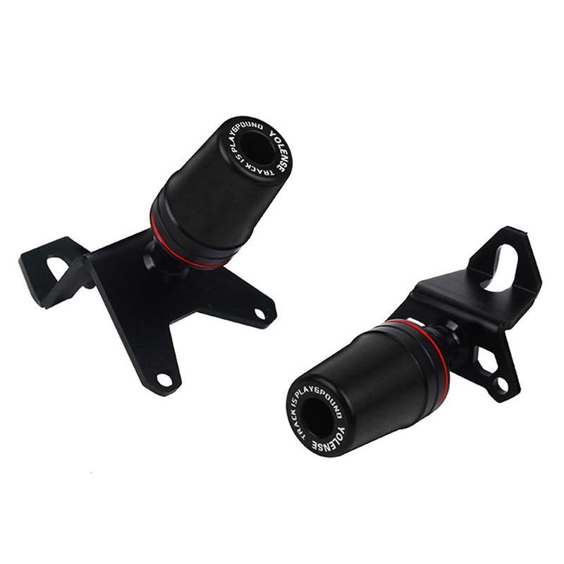 2 PCS Motorcycle Engine Decoration Shaft Cover Engine Protect Slider for CB650R CBR650R 2021 Red
