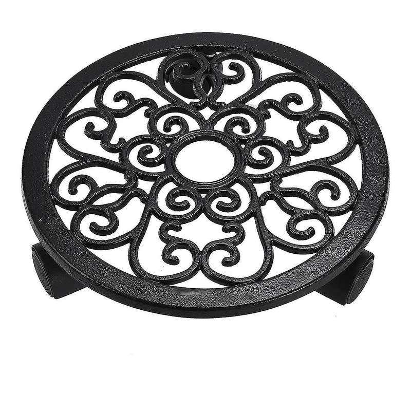 2 Pcs Plant Stand with Wheels -heavy-duty Rolling Plant - Base with Roller for Potted Plants and Flo