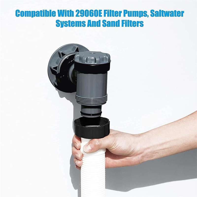 2 Pcs Pool Pump Replacement Hose 1.5 Inch Diameter 59 Inch Long Pool Filter Pump Hose for 29060e Fi