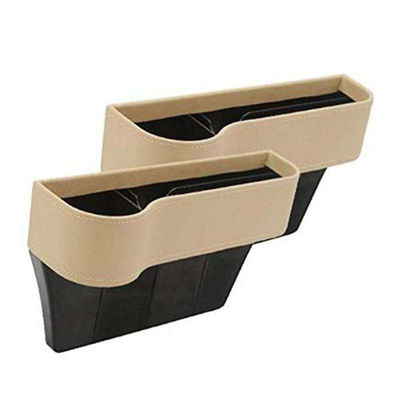 2 Pcs PU Leather Multifunctional ,Suitable for Most Cars (Driver Side+Passenger Side)