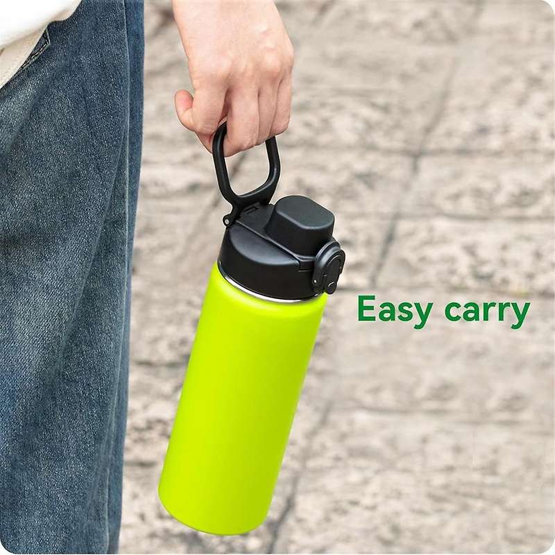 2 Pcs Replacement Spout Lid Auto Flip Lid for 12/16/18/20/32/40/64 Oz Wide Mouth Sport Water Bottles