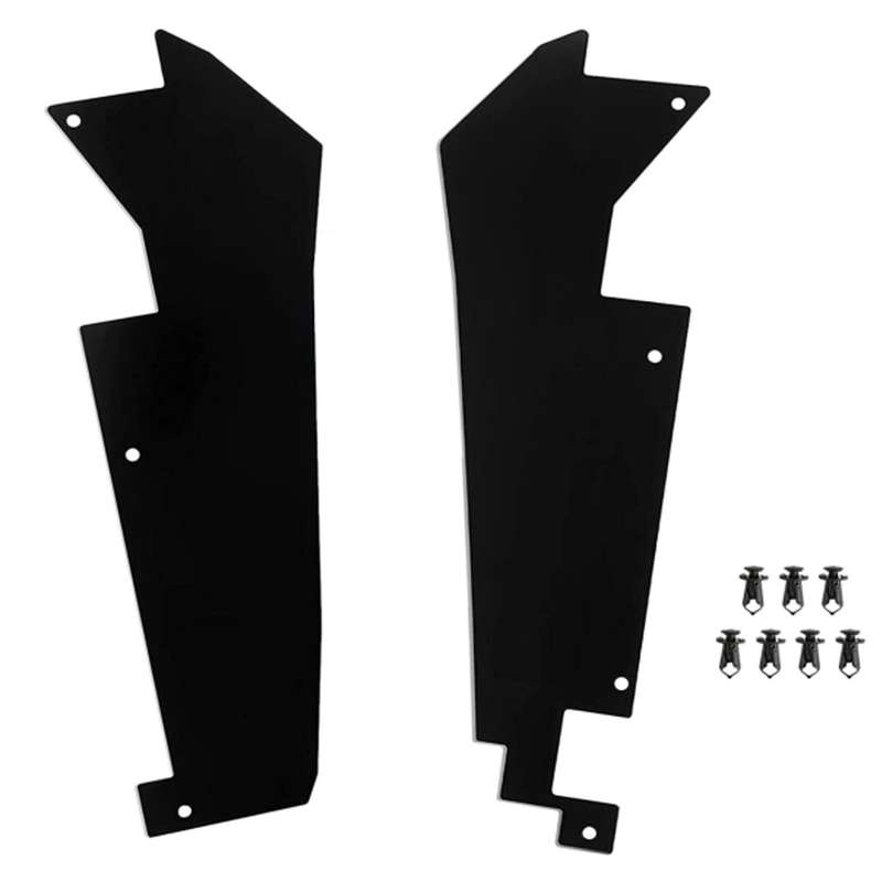 2 PCS Rear Wheelhouse Rear Wheel Well Block Offs for RZR Pro XP/RZR PRO XP 4 2020-2022