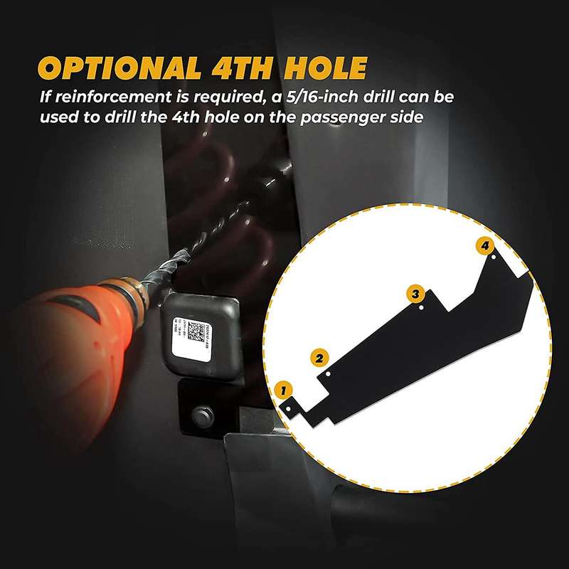 2 PCS Rear Wheelhouse Rear Wheel Well Block Offs for RZR Pro XP/RZR PRO XP 4 2020-2022