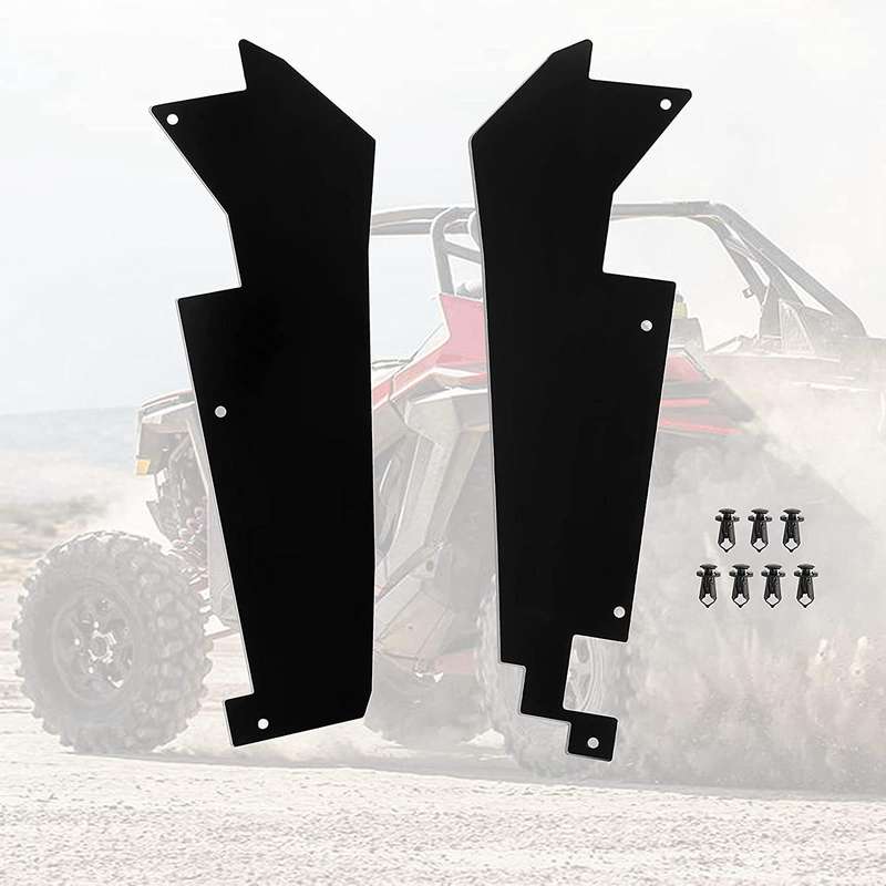 2 PCS Rear Wheelhouse Rear Wheel Well Block Offs for RZR Pro XP/RZR PRO XP 4 2020-2022