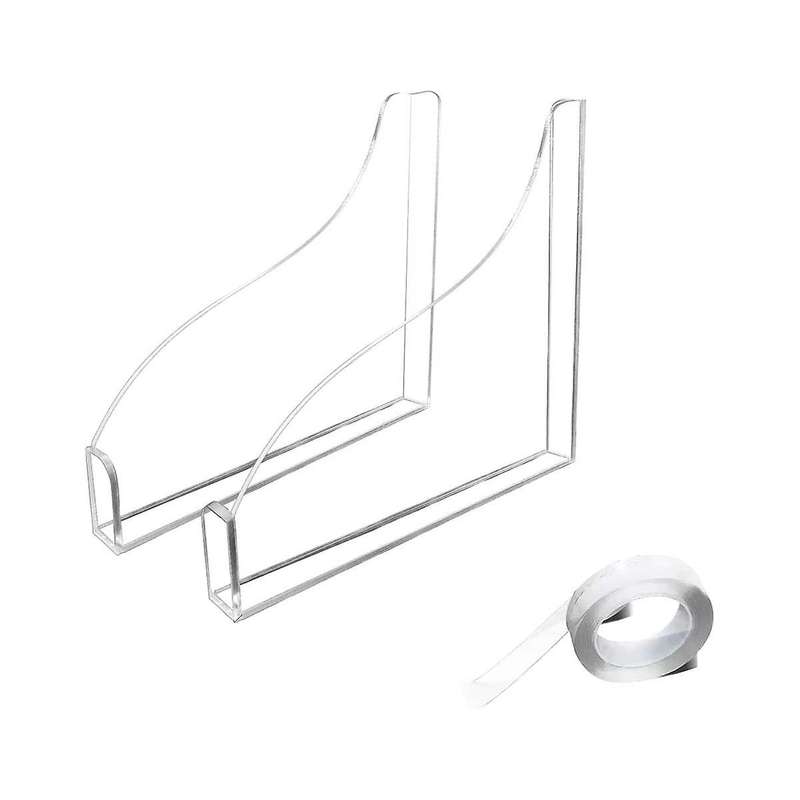 2 Pcs Shower Bathtub Splash Guard, Thickened Bathroom Bath Tub Splash Guards with 3 Meter Super Vis