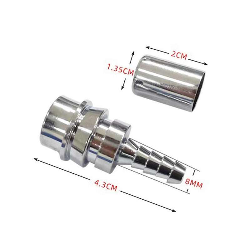 2 Pcs Scuba Diving Regulator Bcd Low Pressure Hose Disconnection Adaptor Connect Power Inflator Hos