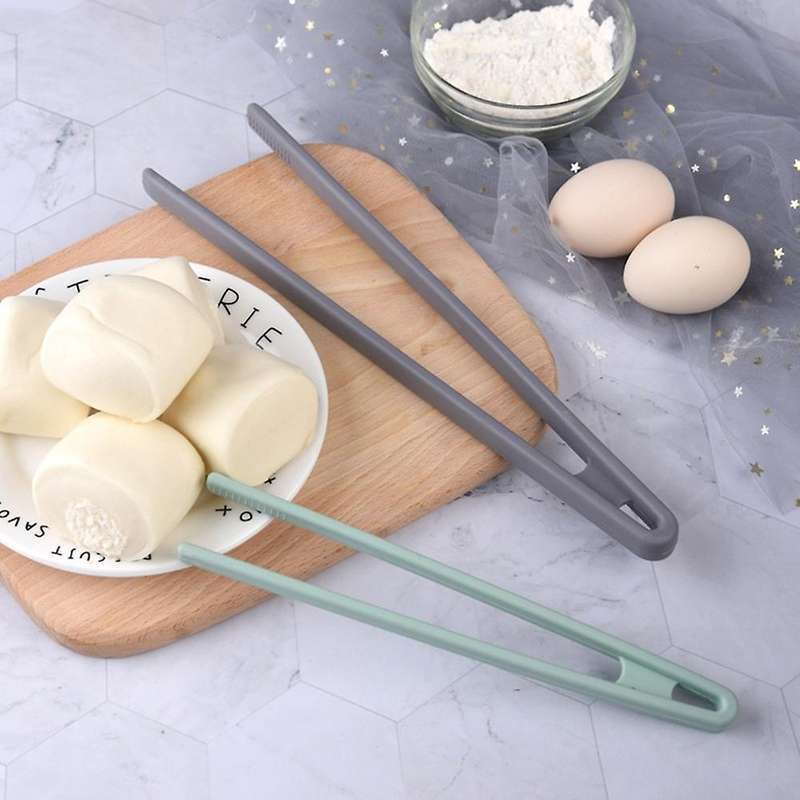 2 Pcs Silicone Food Clips Food Tongs Kitchen Tongs Culinary Tweezers Food Tongs for Barbecue Restaur