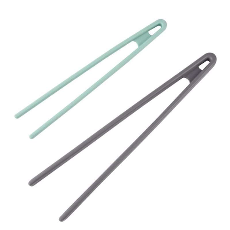 2 Pcs Silicone Food Clips Food Tongs Kitchen Tongs Culinary Tweezers Food Tongs for Barbecue Restaur