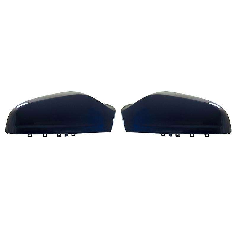 2 Pcs Side Door Wing Rear View Mirror Cover for Opel H MK5 2004-2013 Ultra Blue