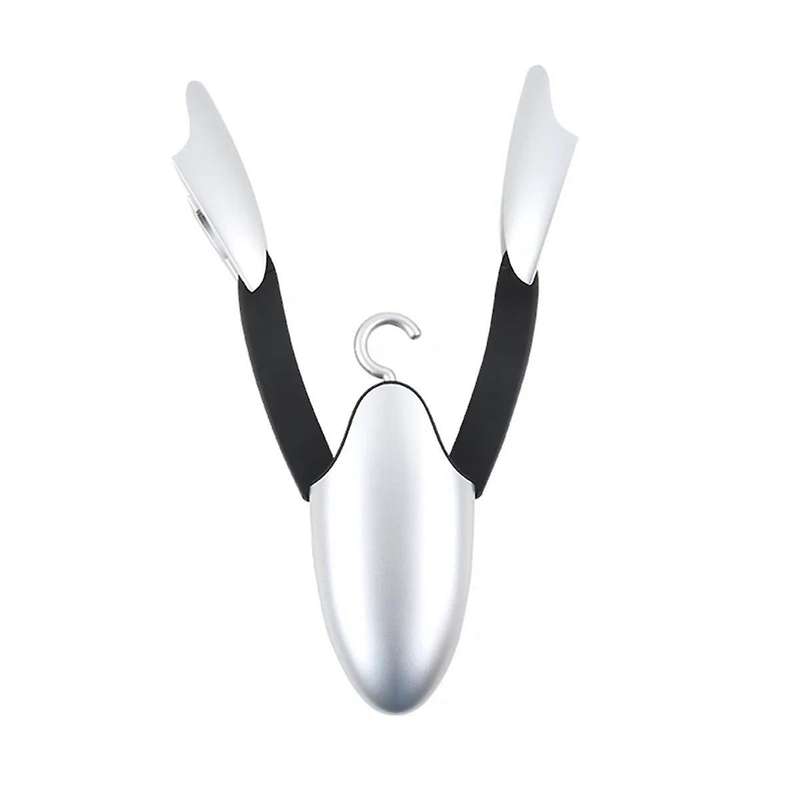 2 Pcs Silver Universal Car Seat Back Folding Hanger Multi-Function Coat Hanger for Jackets Suits Ho