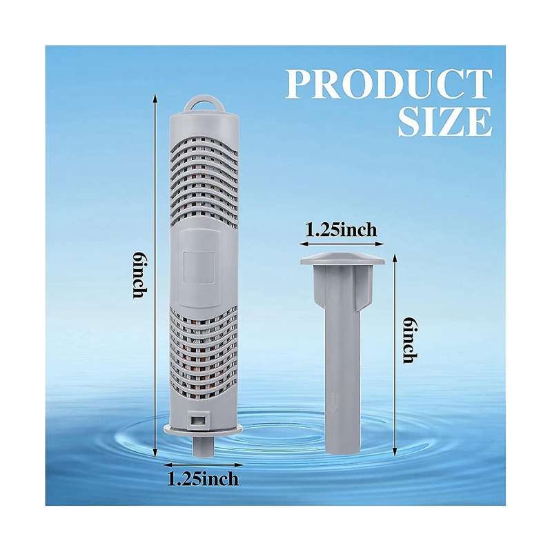 2 Pcs Spa Mineral Ion Filter Stick Spa Mineral Sticks Hot Tub Zinc Mineral Ion Stick