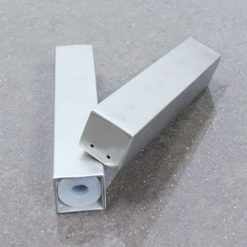 2 Pcs Stainless Steel Square Pepper Salt Shaker, Household Restaurant Seasoning Box, Barbecue Shaker