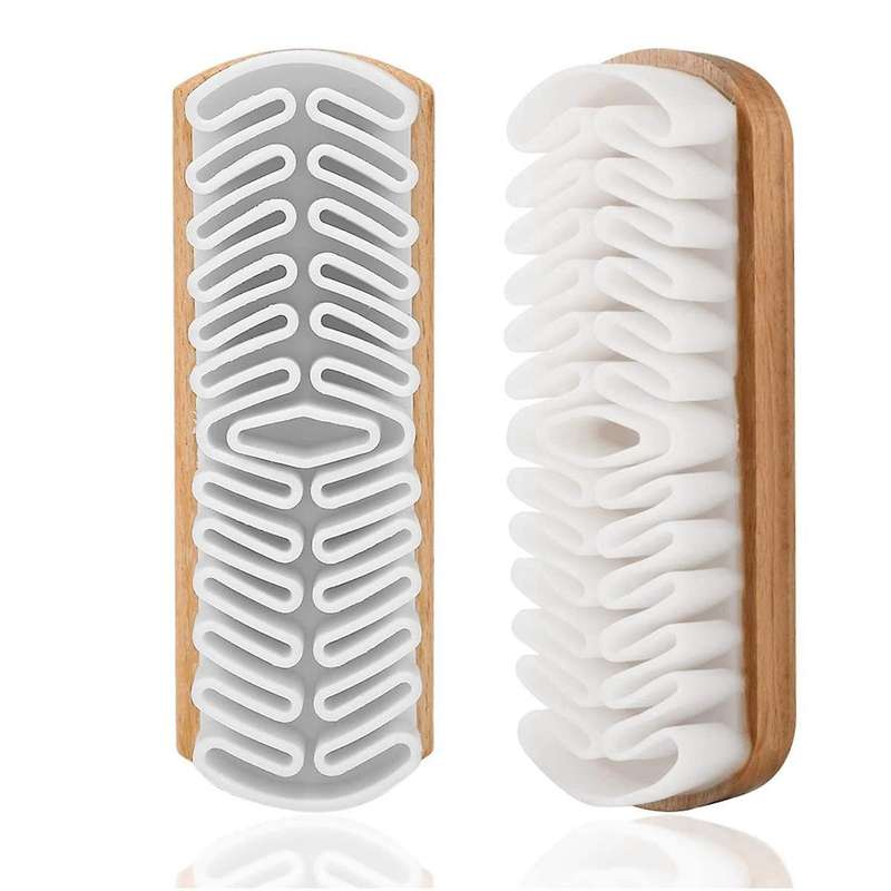 2 Pcs Suede Shoe Brush, Suede Cleaner Brush Soft Suede Eraser Folded Crepe Shoe Brushes Leather