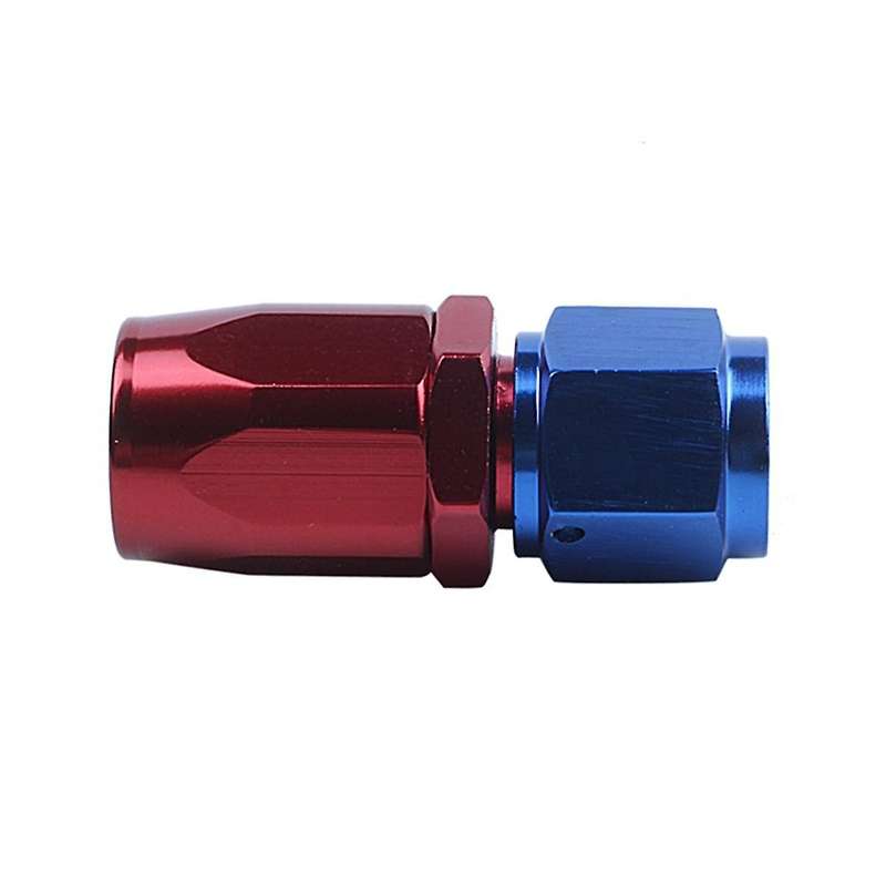 2 Pcs Straight Turbo Oil Feed Hose Fitting:an6 8mm