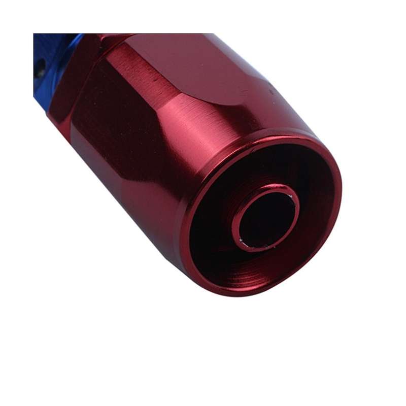 2 Pcs Straight Turbo Oil Feed Hose Fitting:an6 8mm