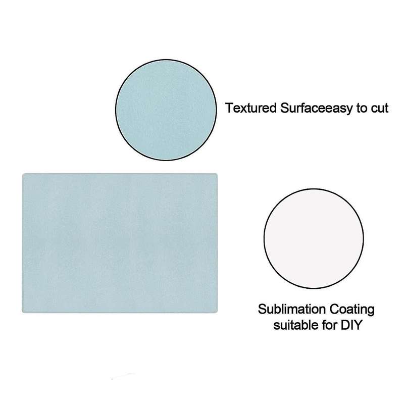 2 Pcs Sublimation Cutting Board Blanks,11 X 7.87 Inch Sublimation Cutting Boards,Sublimation Anti Sl