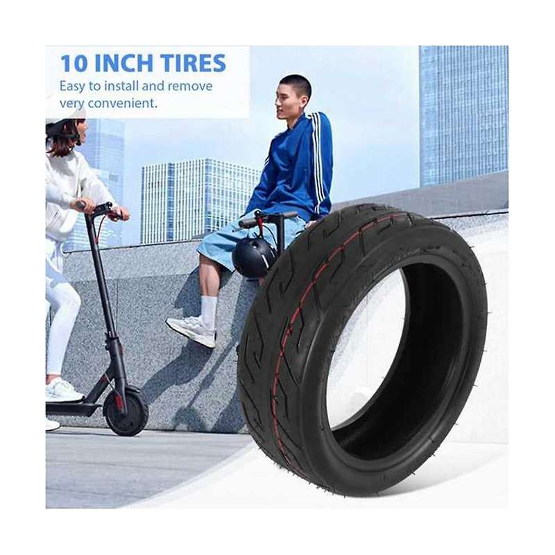 2 Pcs Tubeless Tire 10x2.70-6.5 Vacuum Tyres Fits Electric Scooter Balanced Scooter 10 Inch Vacuum