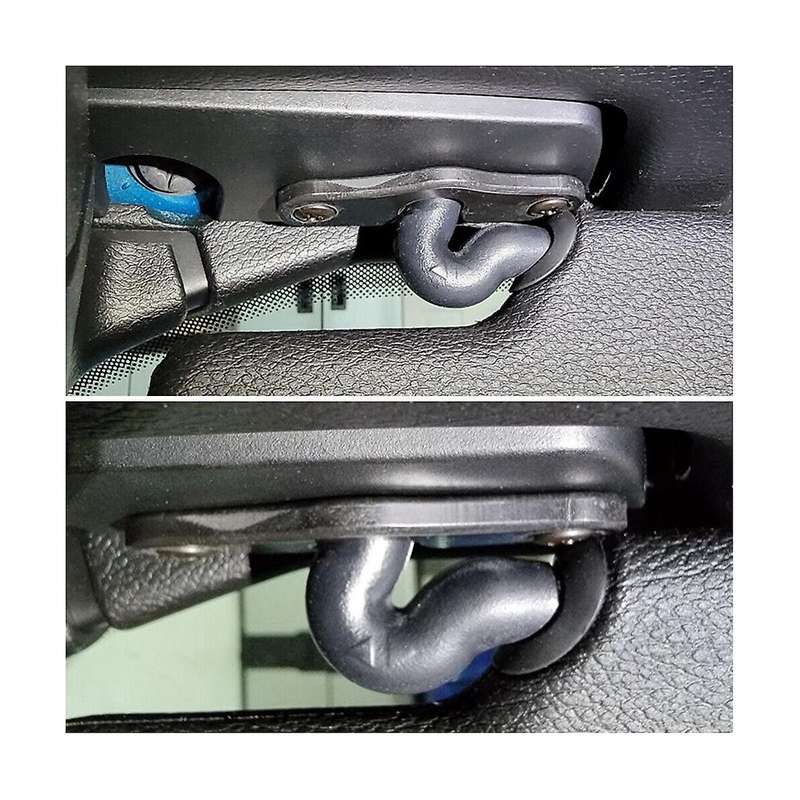 2 Pcs Visor Repair Kit Duty Visor for 2018 & Newer JK JL JT Wrangler
