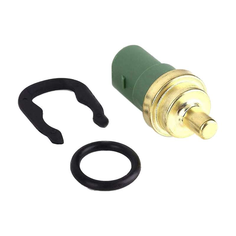 2 PCS Water Temperature Gauge Sensor Metal & Plastic Green for 059919501A