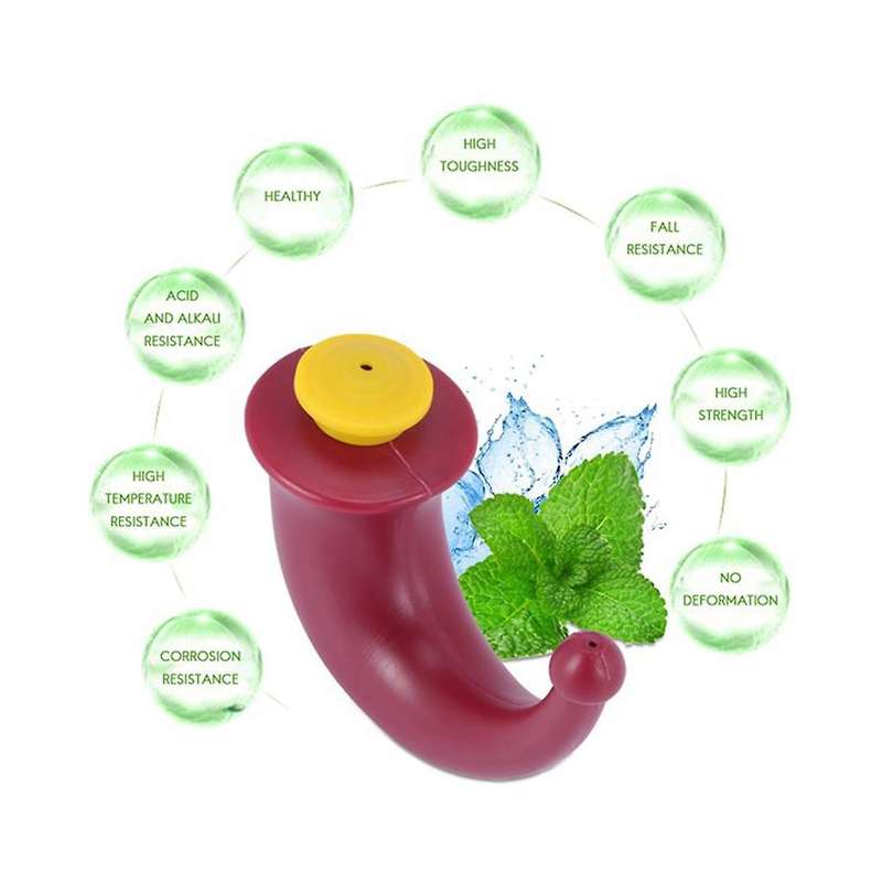 2 Pcs Yoga Nasal Neti Pot Rinsing Nose Wash System Sinus Irrigation Sinuses 200ml