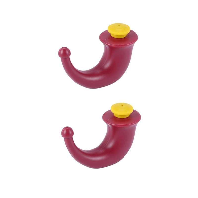 2 Pcs Yoga Nasal Neti Pot Rinsing Nose Wash System Sinus Irrigation Sinuses 200ml