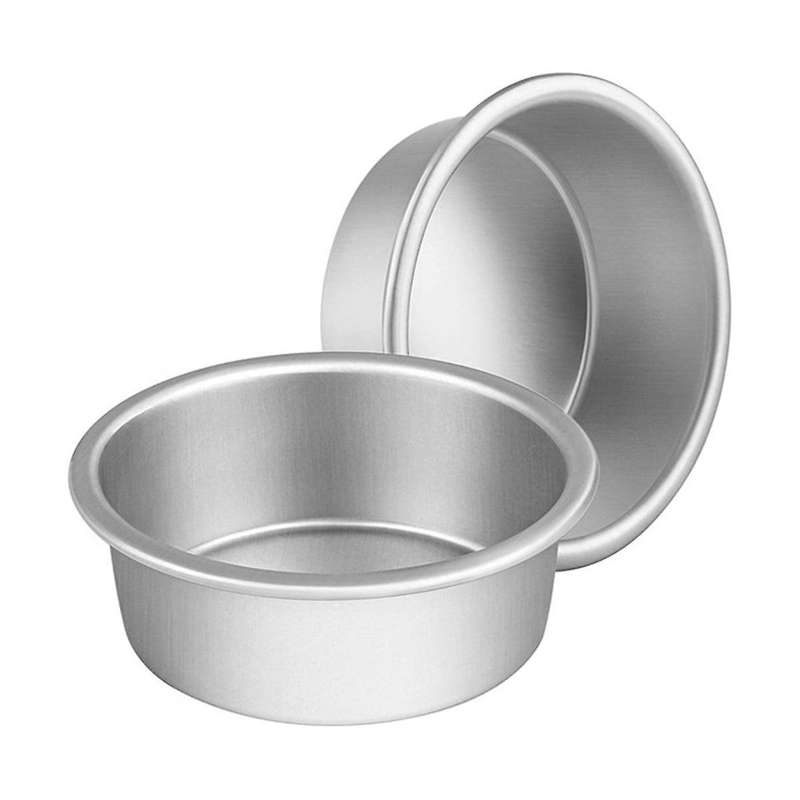 2 Piece Cake Pans Pan Set Made Of Lightweight Aluminum Cake Pans Set for Baking Pan Set for Baking