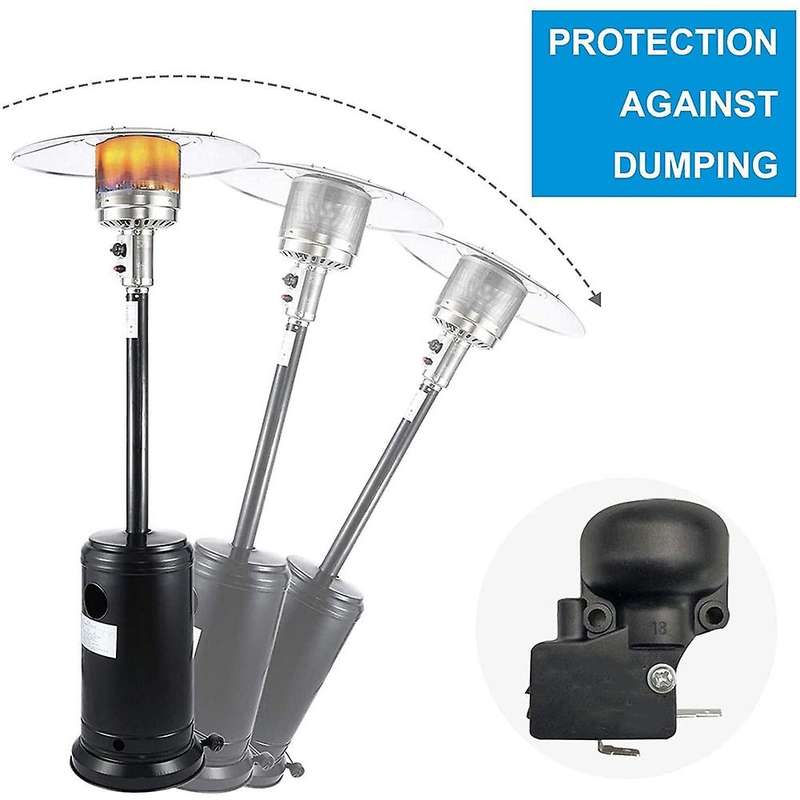 2 Pieces New Propane Gas Patio Heater Repair Replacement Parts, Thermocoupler & Dump Switch Control