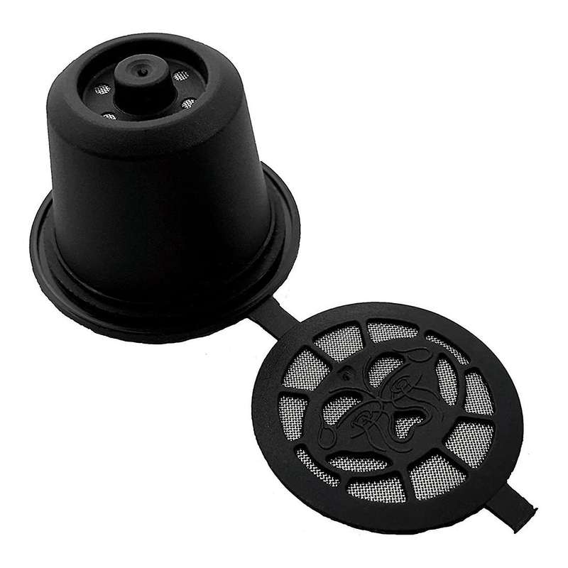 2 Pieces of for Line Coffee Machine Refillable Capsules and Reusable Capsule Cups