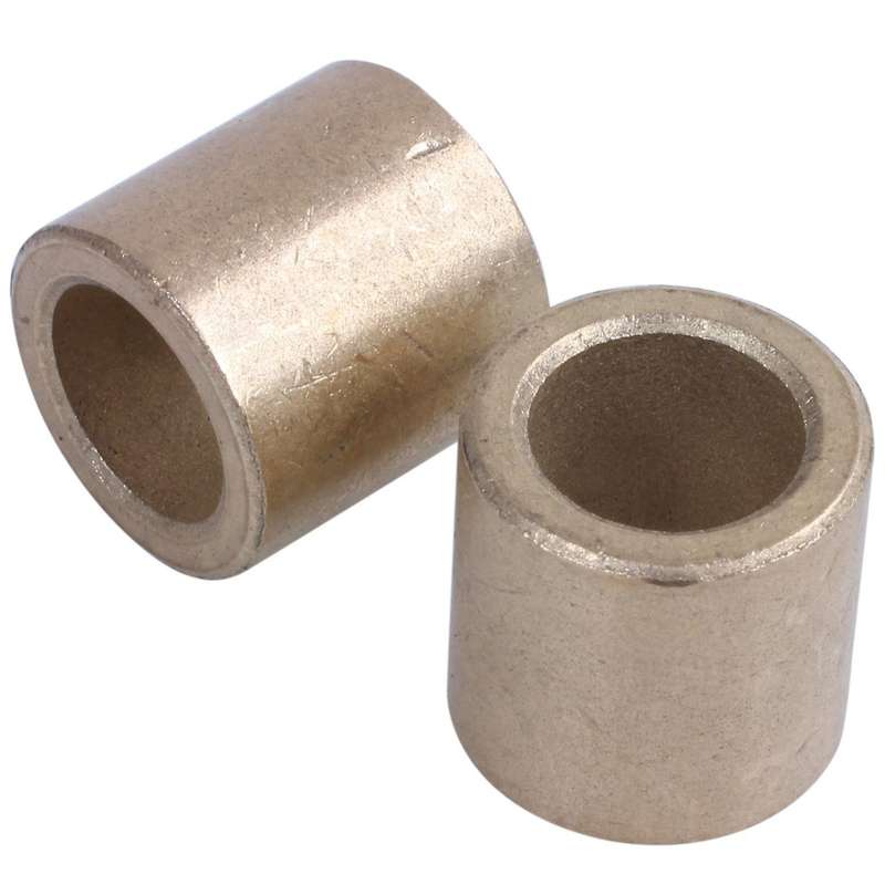 2 Pieces Of Oil-immersed Sintered Bronze Bushing Bearing Sleeve 8x12x12mm