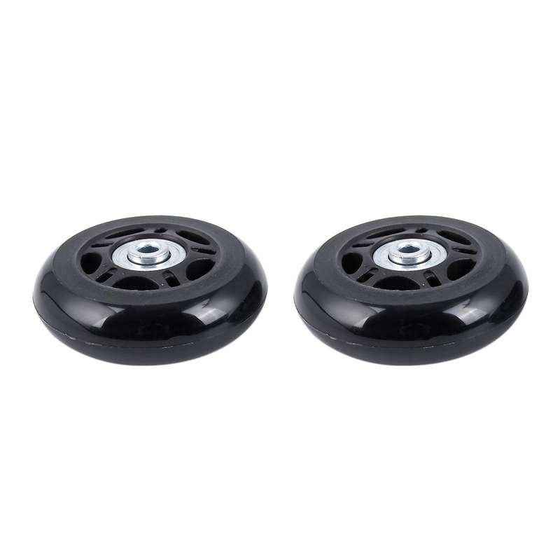 2 Set Luggage Replacement Wheels Axles and Wrench Repair set OD 68mm