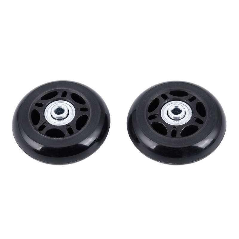 2 Set Luggage Replacement Wheels Axles and Wrench Repair set OD 68mm