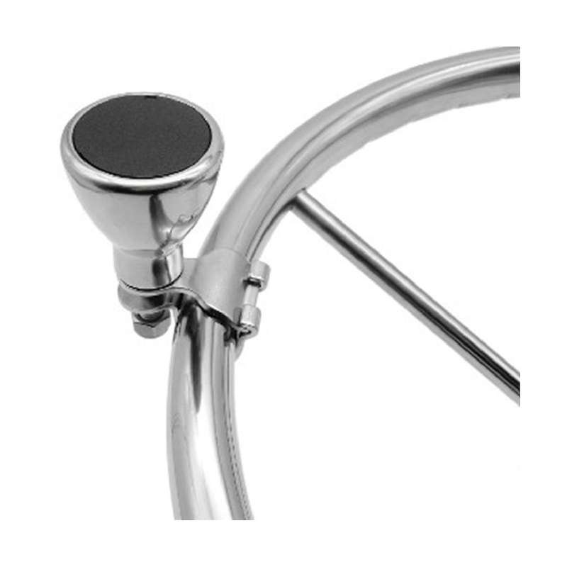 2 Set 316 Stainless Steel Boat Flat Top Steering Wheel Knob, Steering Wheel Maneuvering Knob for Bo