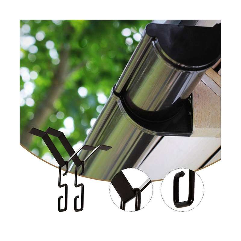 2 Set Drain Pipe Adapter Rain Chain Gutter Adapter Rain Chain Install Adapter Outdoor Rain Chain Ho